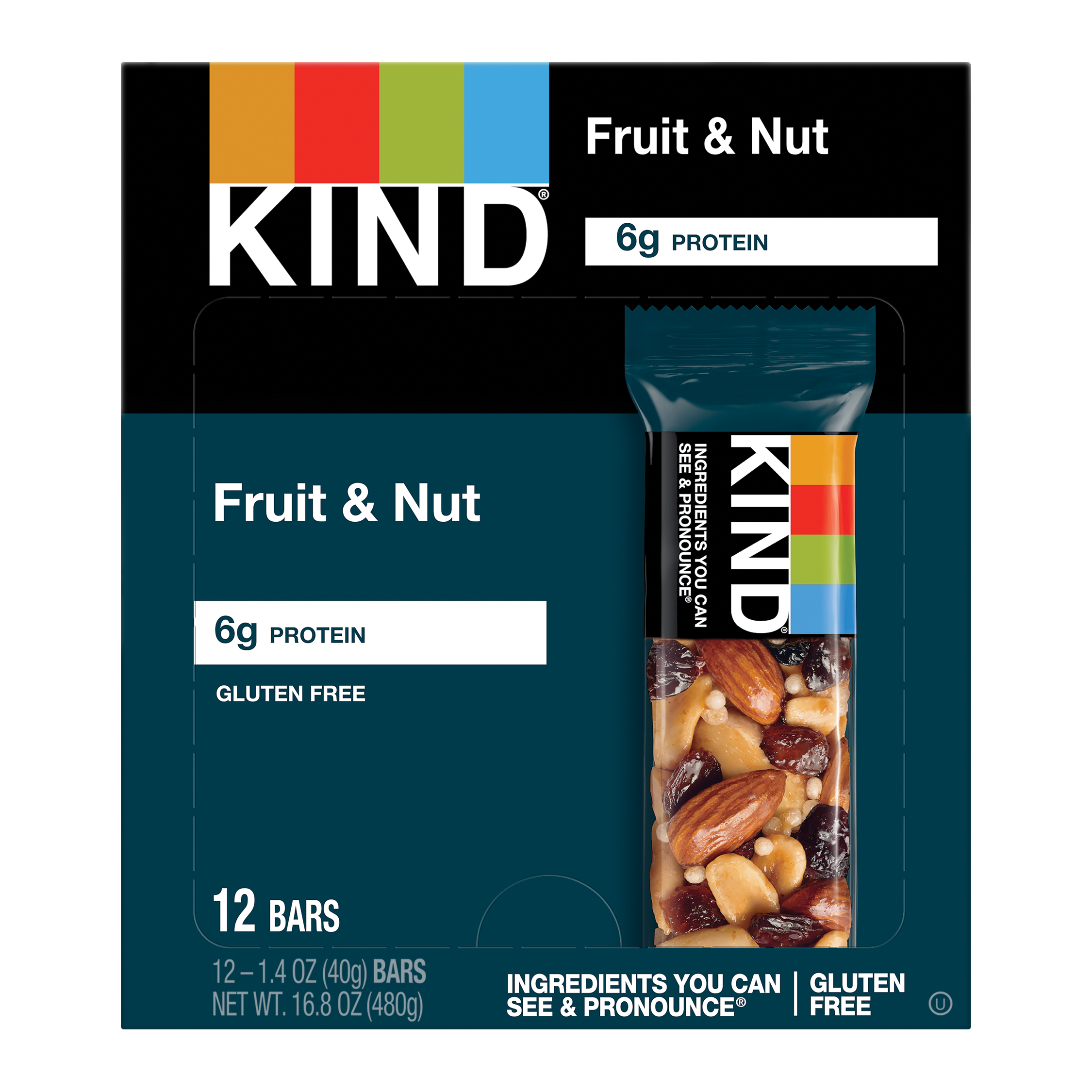 Kind Bar Fruit & Nut Delight 1.4oz 12ct